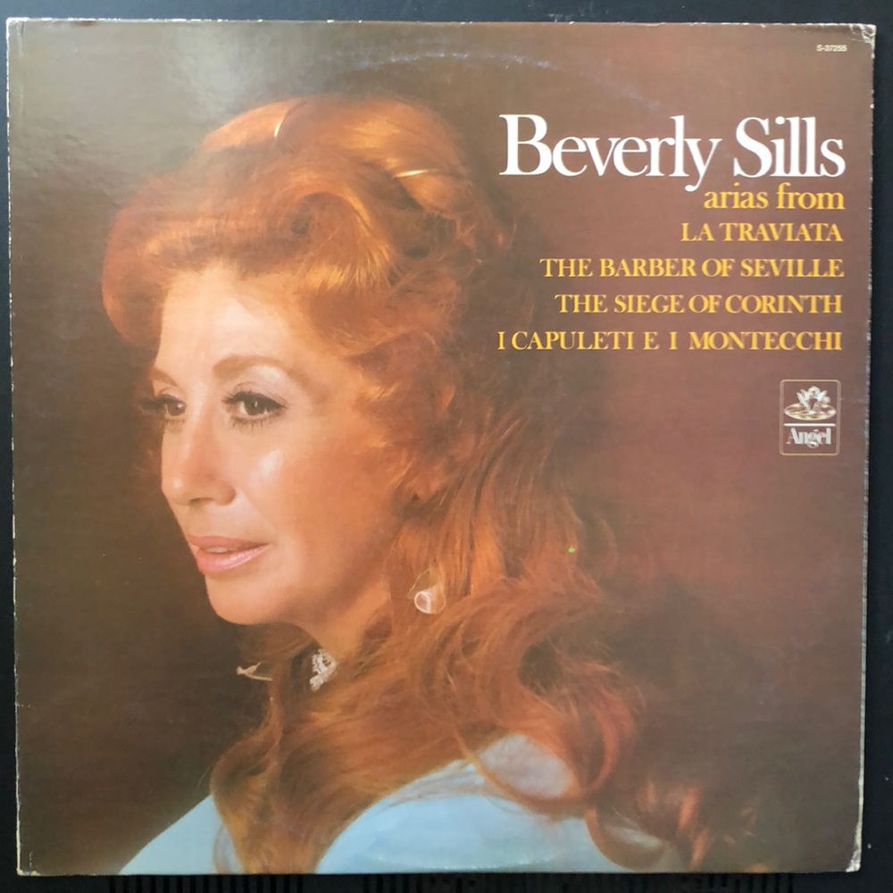 Beverly Sills Arias From La Traviata Vinyl Lp
